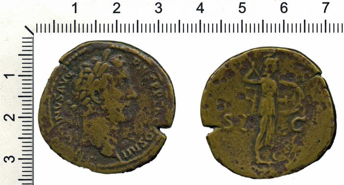 RIC III Antoninus Pius 779, реверс, Британский музей