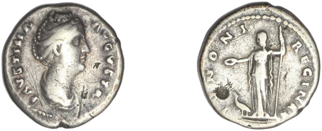 RIC III Antoninus Pius 338, аверс, Британский музей