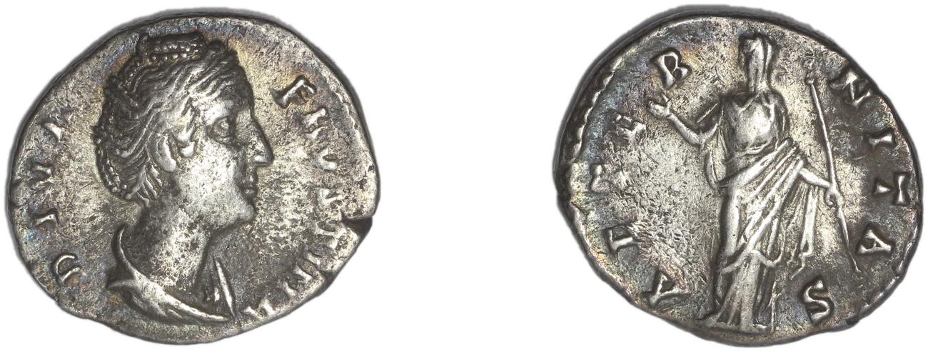 RIC III Antoninus Pius 344, аверс, Британский музей