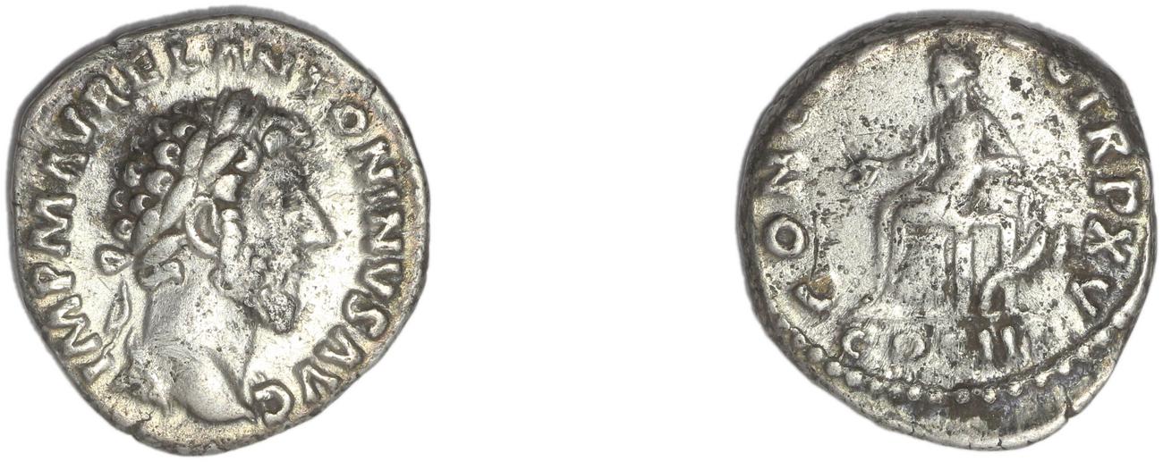 RIC III Marcus Aurelius 2, аверс, Британский музей