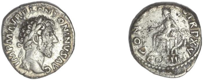 RIC III Marcus Aurelius 2, реверс, Британский музей