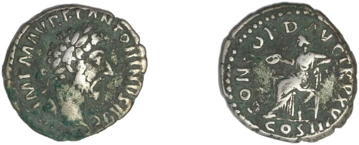RIC III Marcus Aurelius 2, реверс, Британский музей
