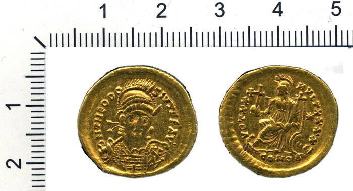 реверс RIC X Theodosius II (East) 257