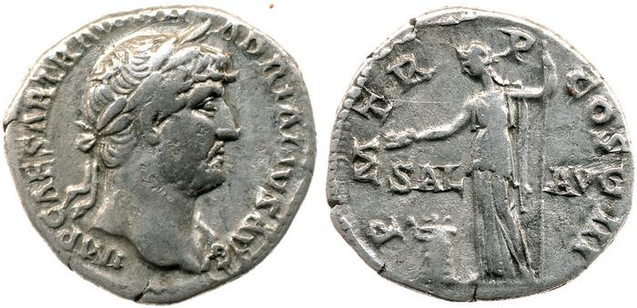 reverse RIC II, Part 3 (second edition) Hadrian 562