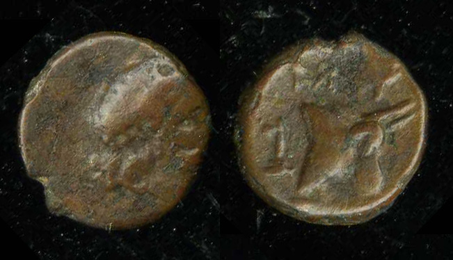 Mytilene Babelon 1910 2239-42, аверс, bm