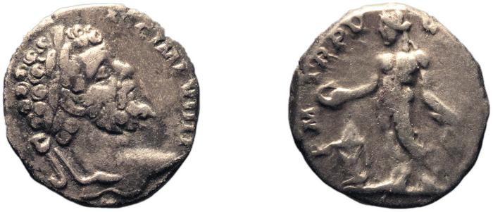 RIC IV Septimius Severus 105, реверс, bm
