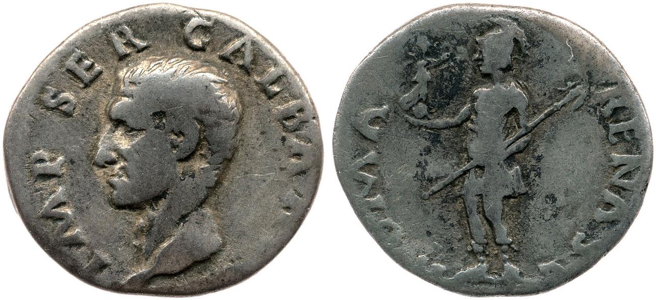 RIC I (second edition) Galba 160, аверс, Британский музей
