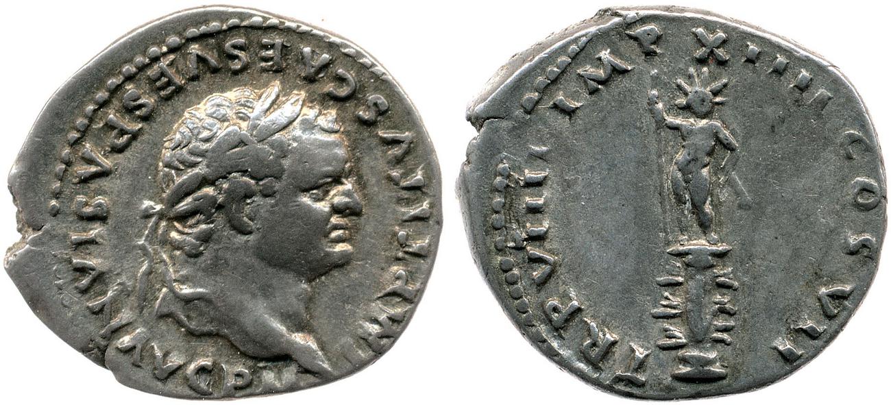 аверс RIC II, Part 1 (second edition) Titus 10