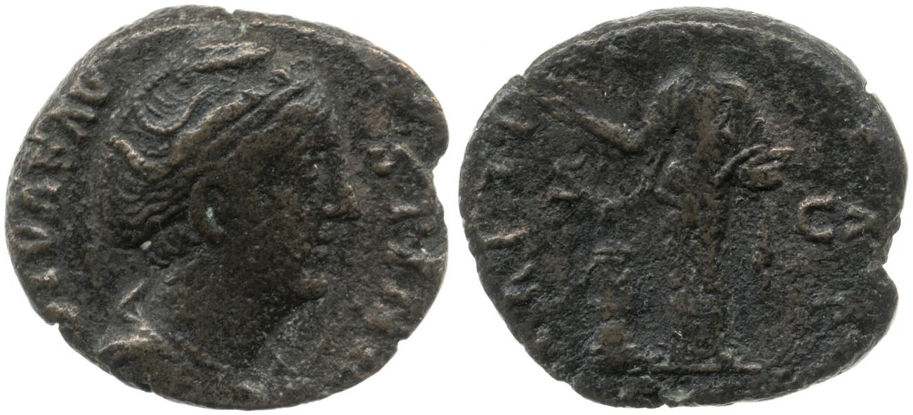 RIC III Antoninus Pius 1161, аверс, Британский музей