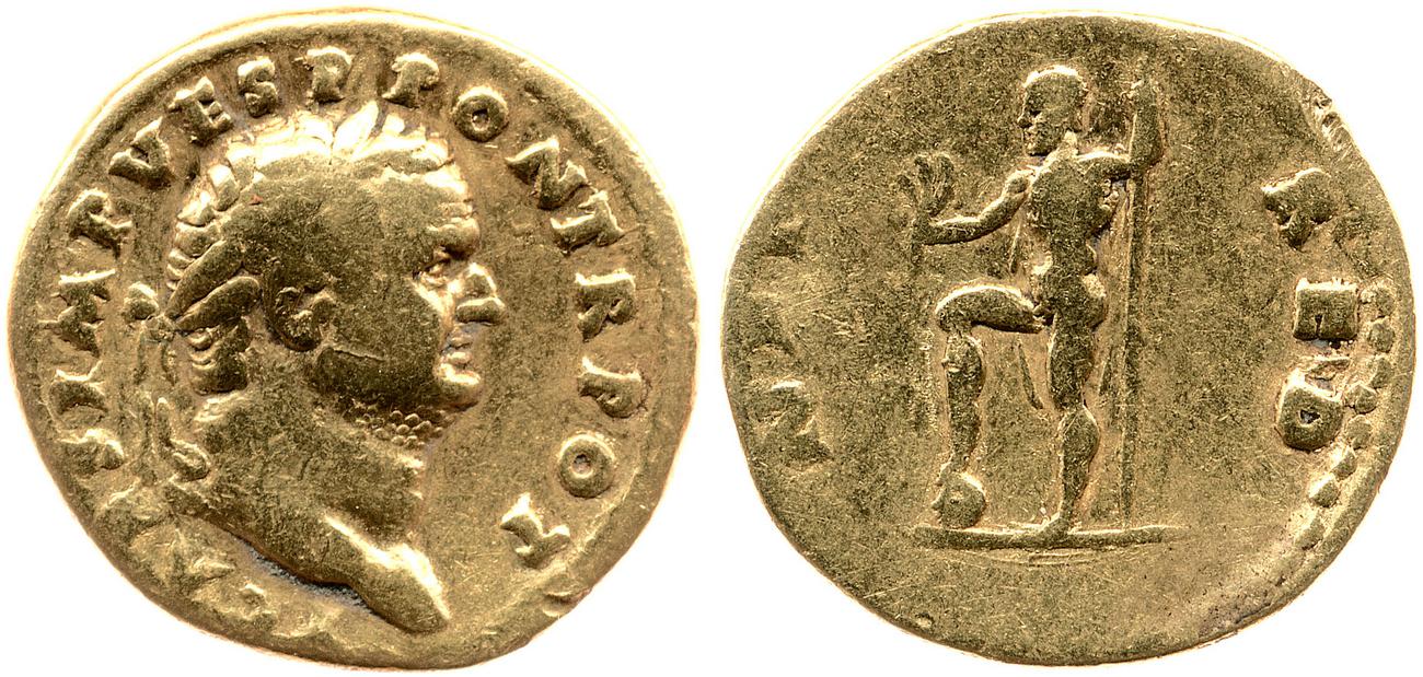 RIC II, Part 1 (second edition) Vespasian 365, аверс, Британский музей