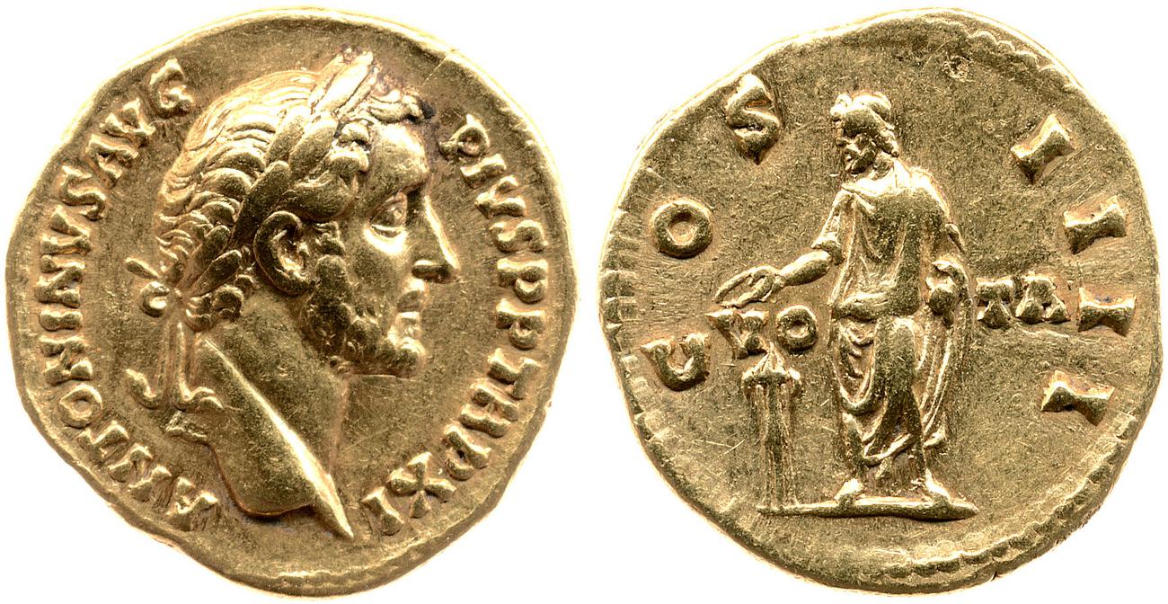 аверс RIC III Antoninus Pius 170A