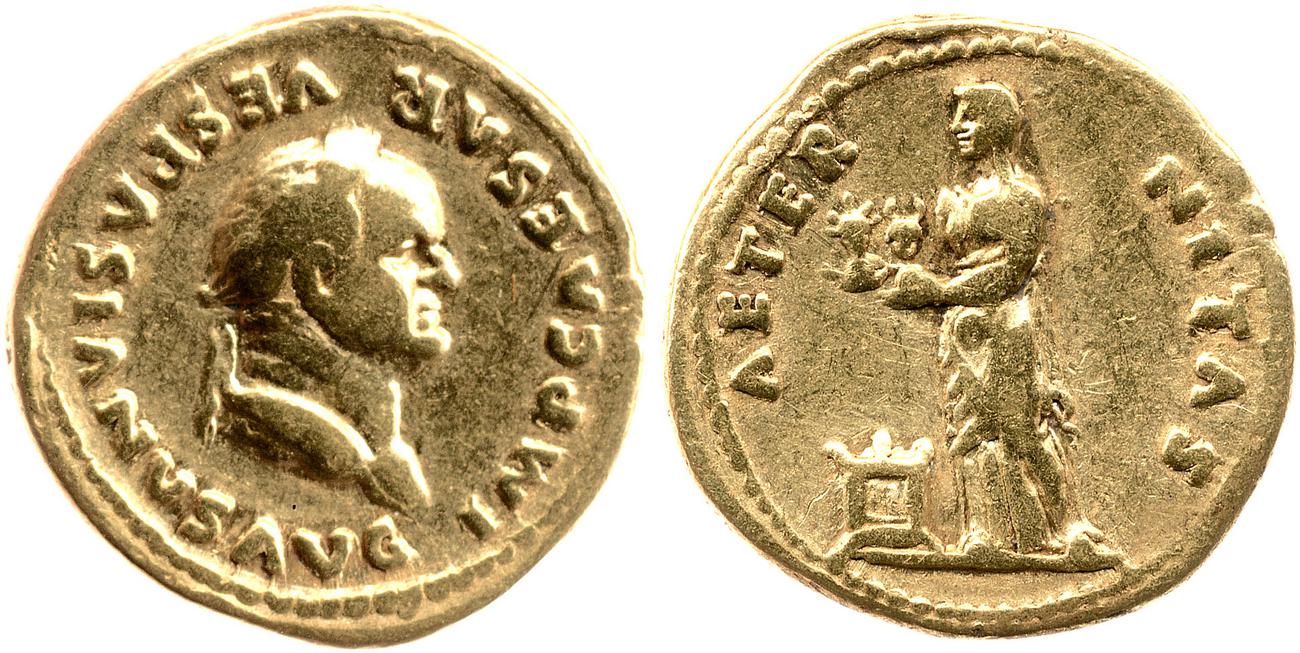 RIC II, Part 1 (second edition) Vespasian 838, аверс, Британский музей