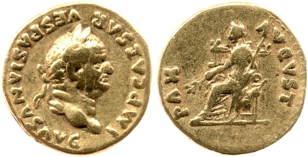 RIC II, Part 1 (second edition) Vespasian 770, аверс, bm