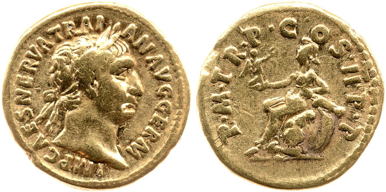 аверс RIC II Trajan 8