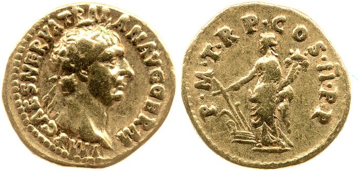 RIC II Trajan 4, реверс, bm