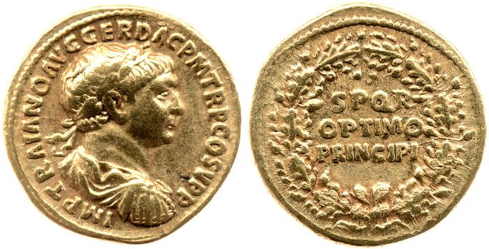 RIC II Trajan 150, реверс, bm