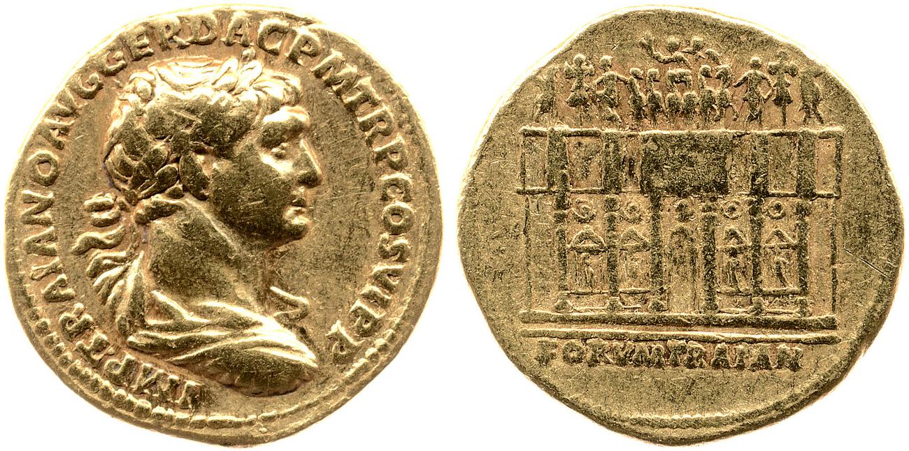 аверс RIC II Trajan 255