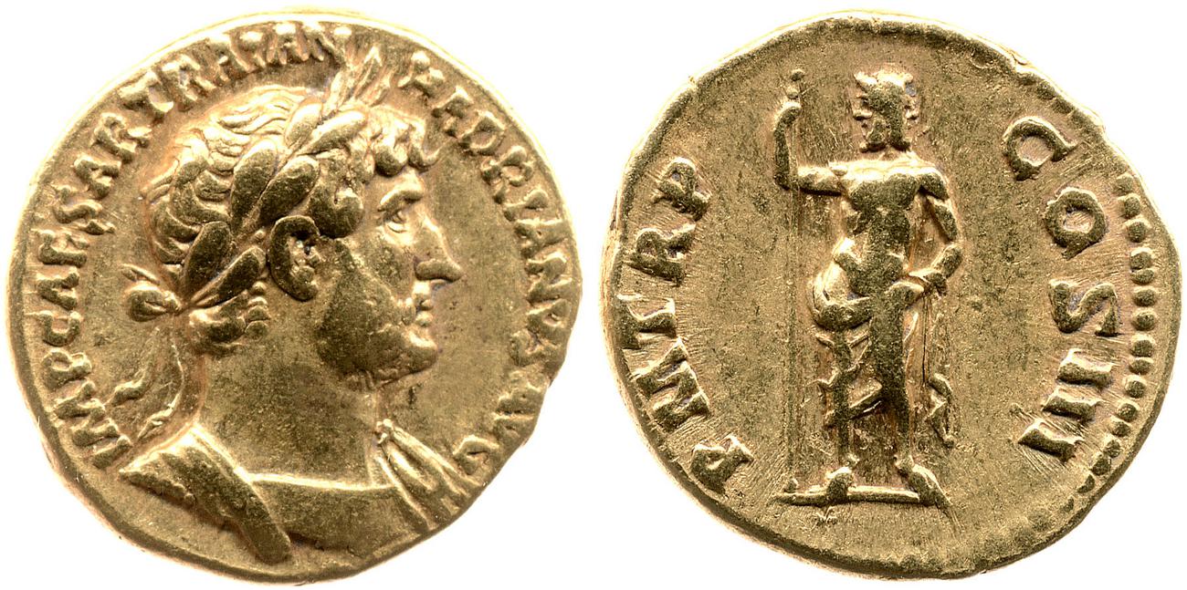 obverse RIC II, Part 3 (second edition) Hadrian 509