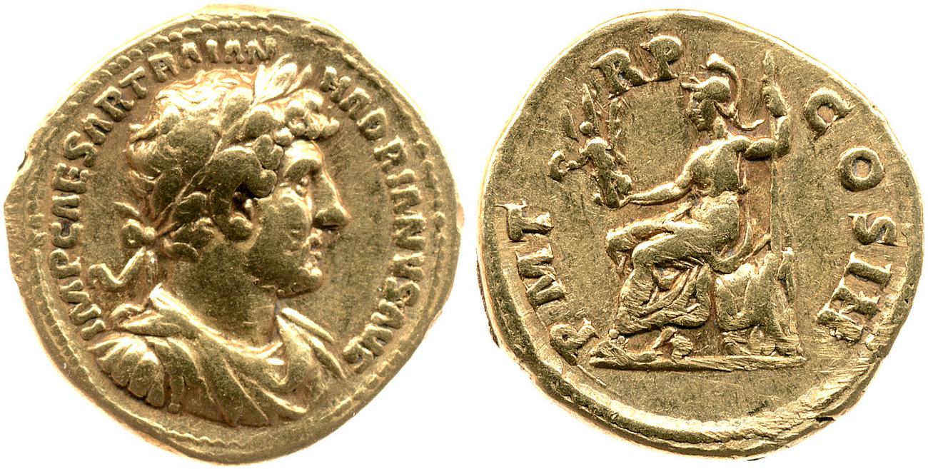 obverse RIC II, Part 3 (second edition) Hadrian 538
