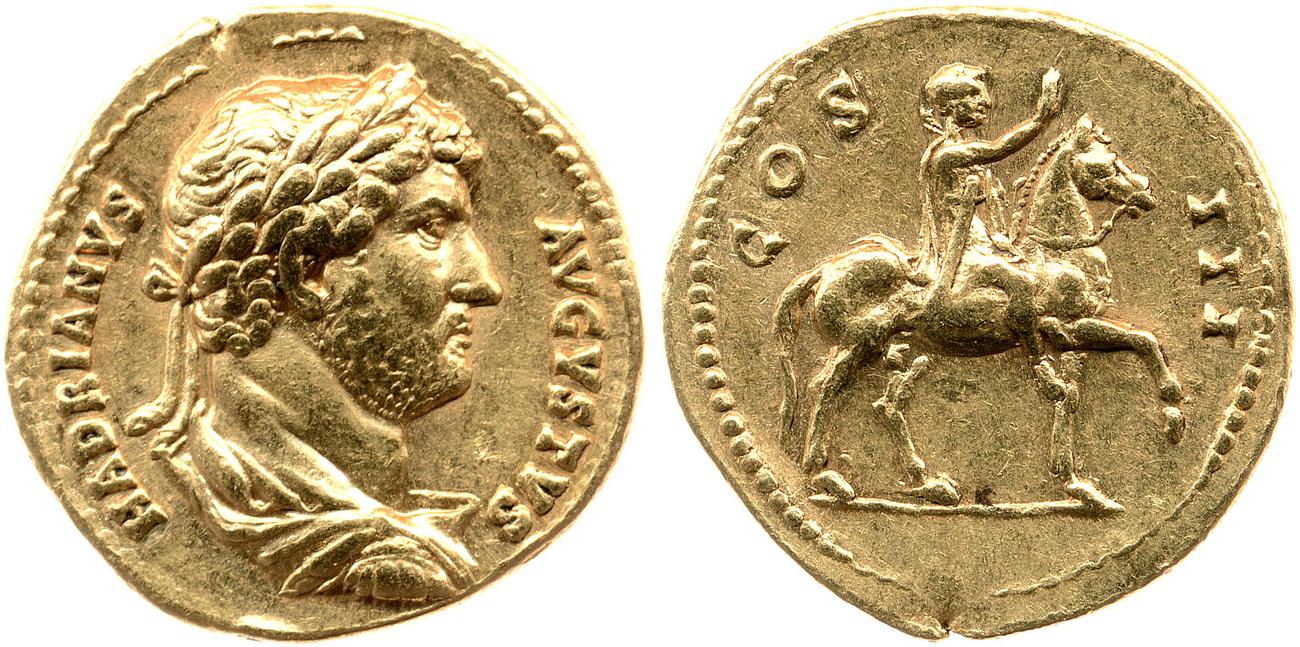 аверс RIC II, Part 3 (second edition) Hadrian 782