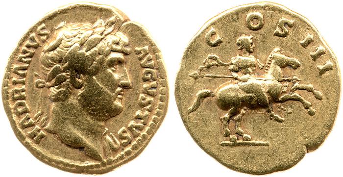 RIC II, Part 3 (second edition) Hadrian 772, реверс, bm