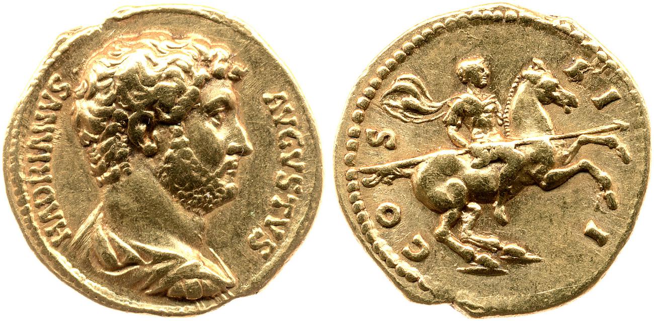RIC II, Part 3 (second edition) Hadrian 772, аверс, bm