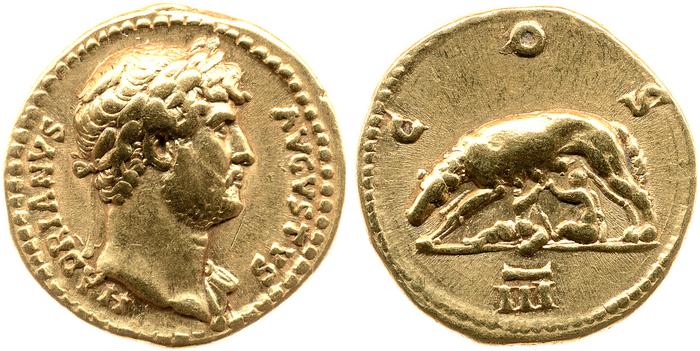 RIC II, Part 3 (second edition) Hadrian 709, реверс, Британский музей