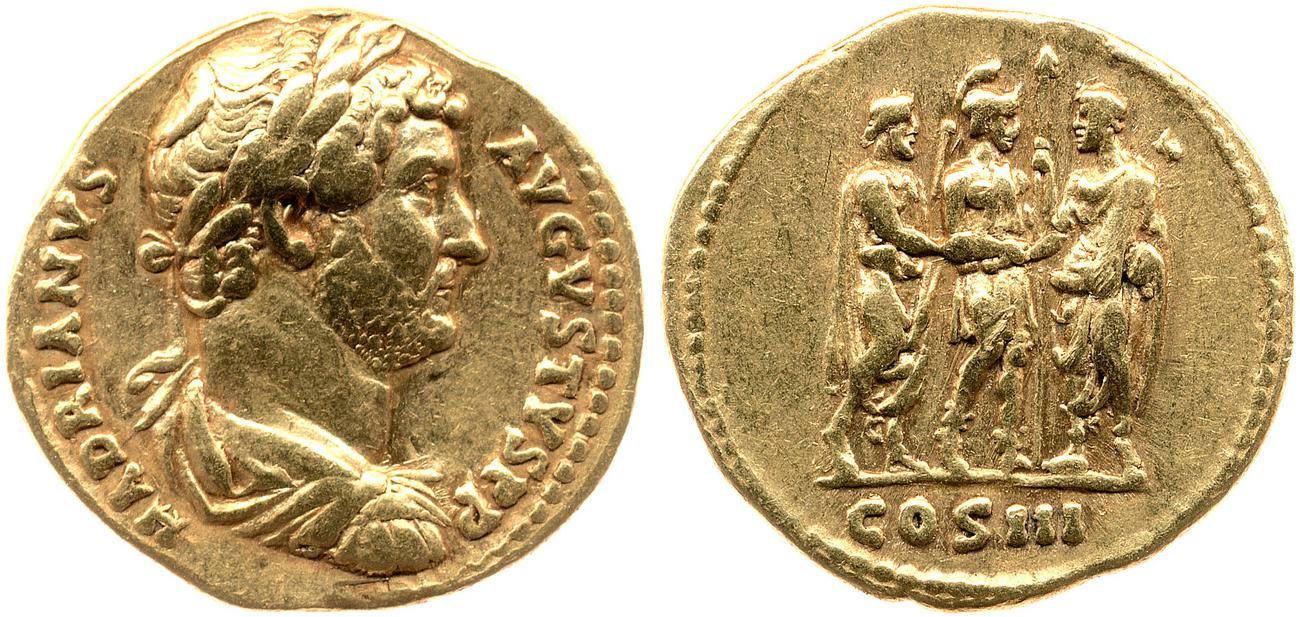 obverse RIC II, Part 3 (second edition) Hadrian 946