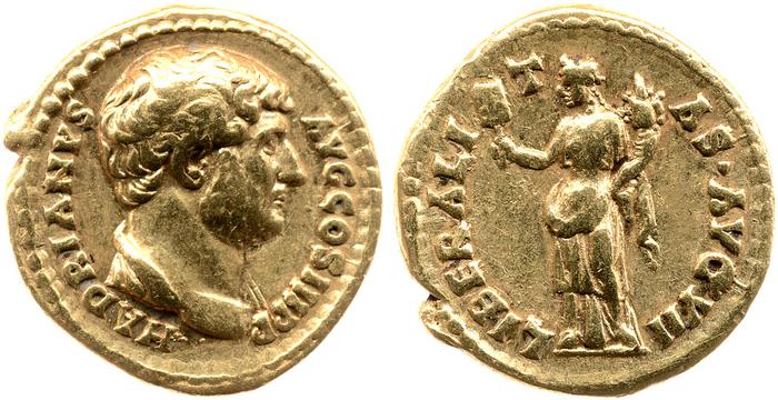 RIC II, Part 3 (second edition) Hadrian 2214, реверс, bm