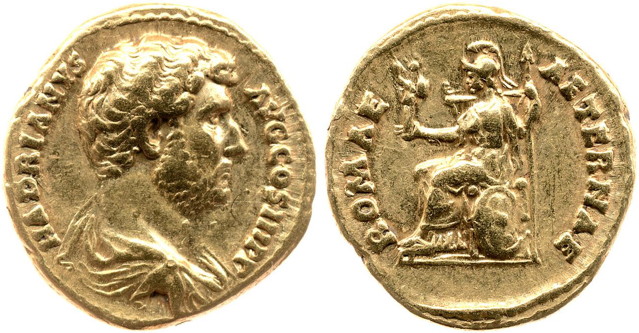 obverse RIC II, Part 3 (second edition) Hadrian 2340