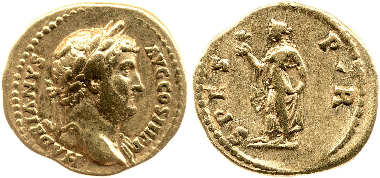 obverse RIC II, Part 3 (second edition) Hadrian 2356