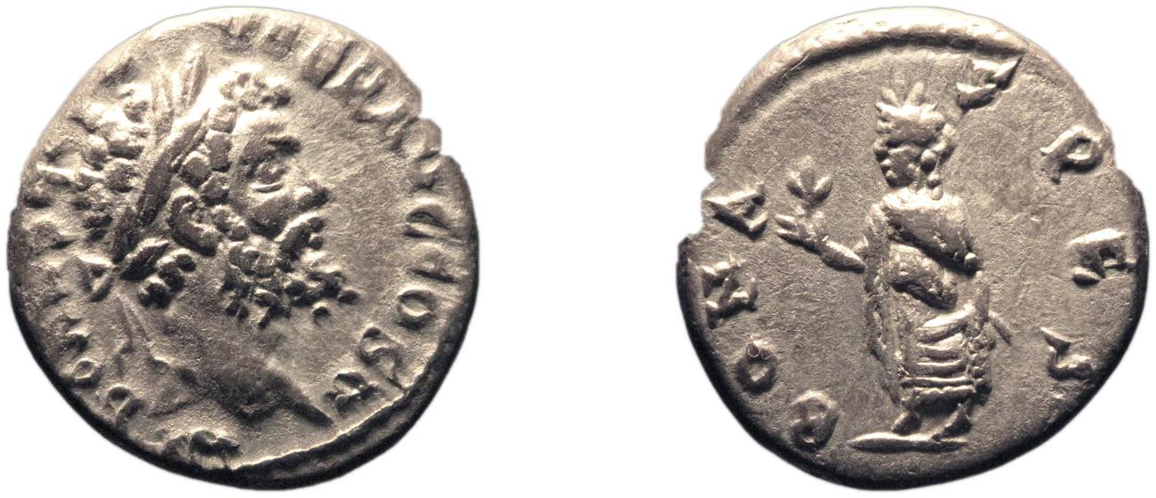 RIC IV Septimius Severus 364, аверс, bm