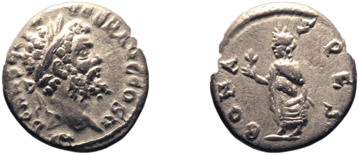RIC IV Septimius Severus 364, реверс, bm