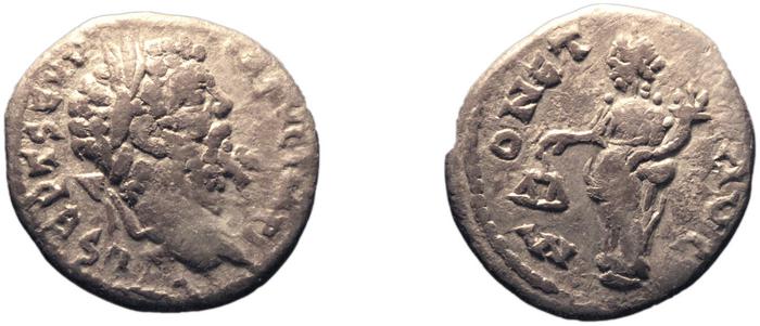 RIC IV Septimius Severus 459, реверс, bm