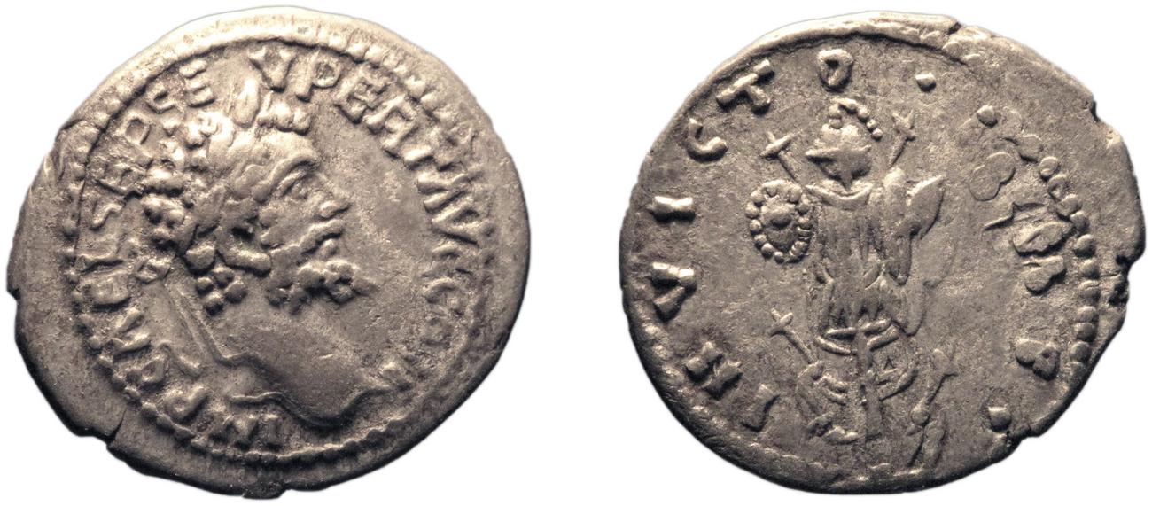RIC IV Septimius Severus 389, аверс, bm
