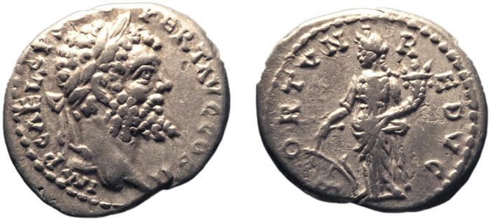 RIC IV Septimius Severus 377, реверс, bm