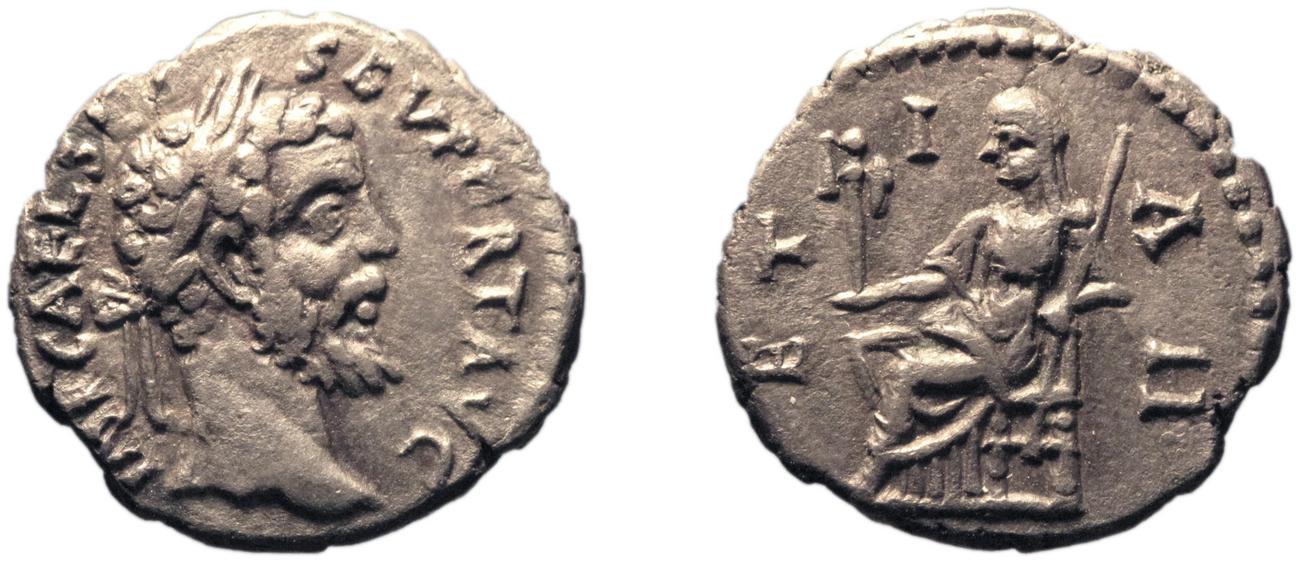 аверс RIC IV Septimius Severus 348
