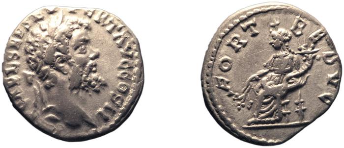 RIC IV Septimius Severus 386, реверс, bm