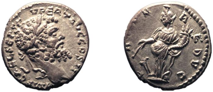 RIC IV Septimius Severus 377, реверс, bm