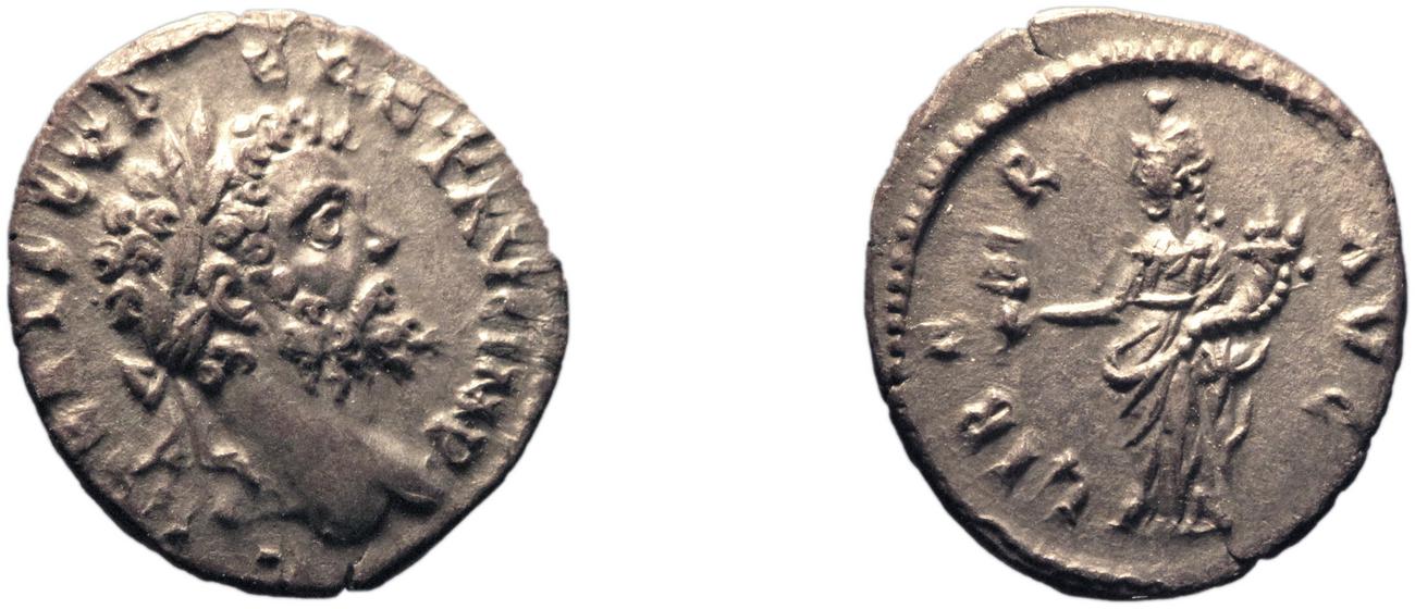 RIC IV Septimius Severus 455B, аверс, bm