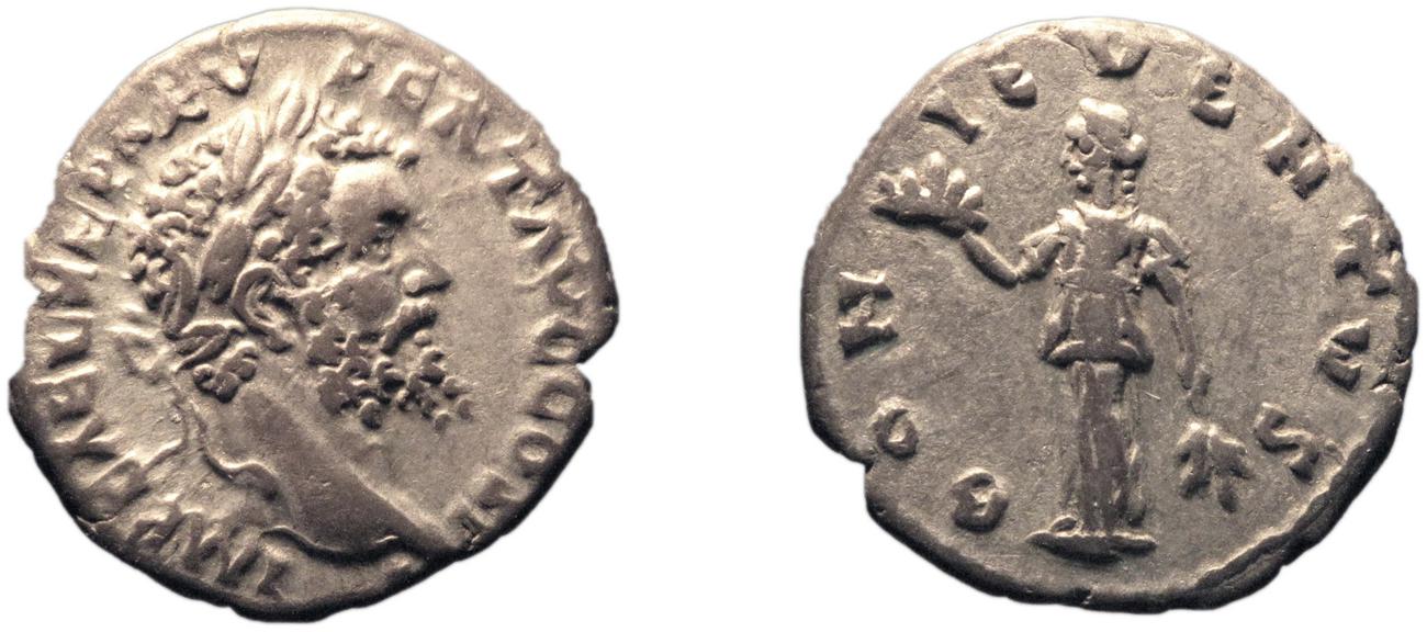 RIC IV Septimius Severus 369, аверс, bm