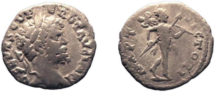 RIC IV Septimius Severus 457, реверс, bm