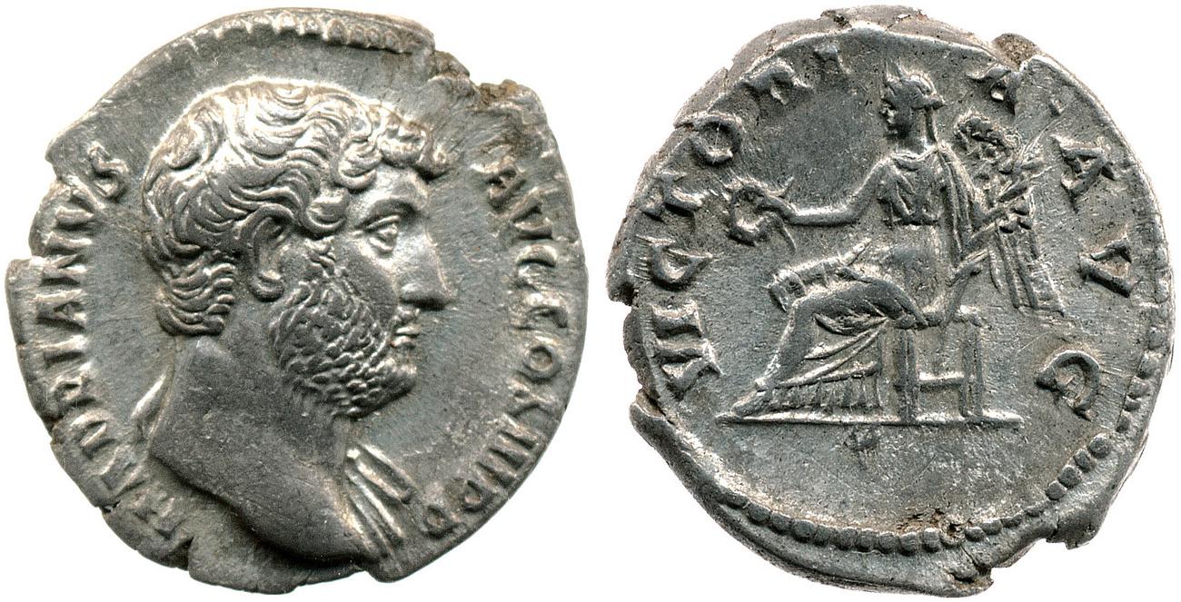 RIC II, Part 3 (second edition) Hadrian 2243, аверс, bm