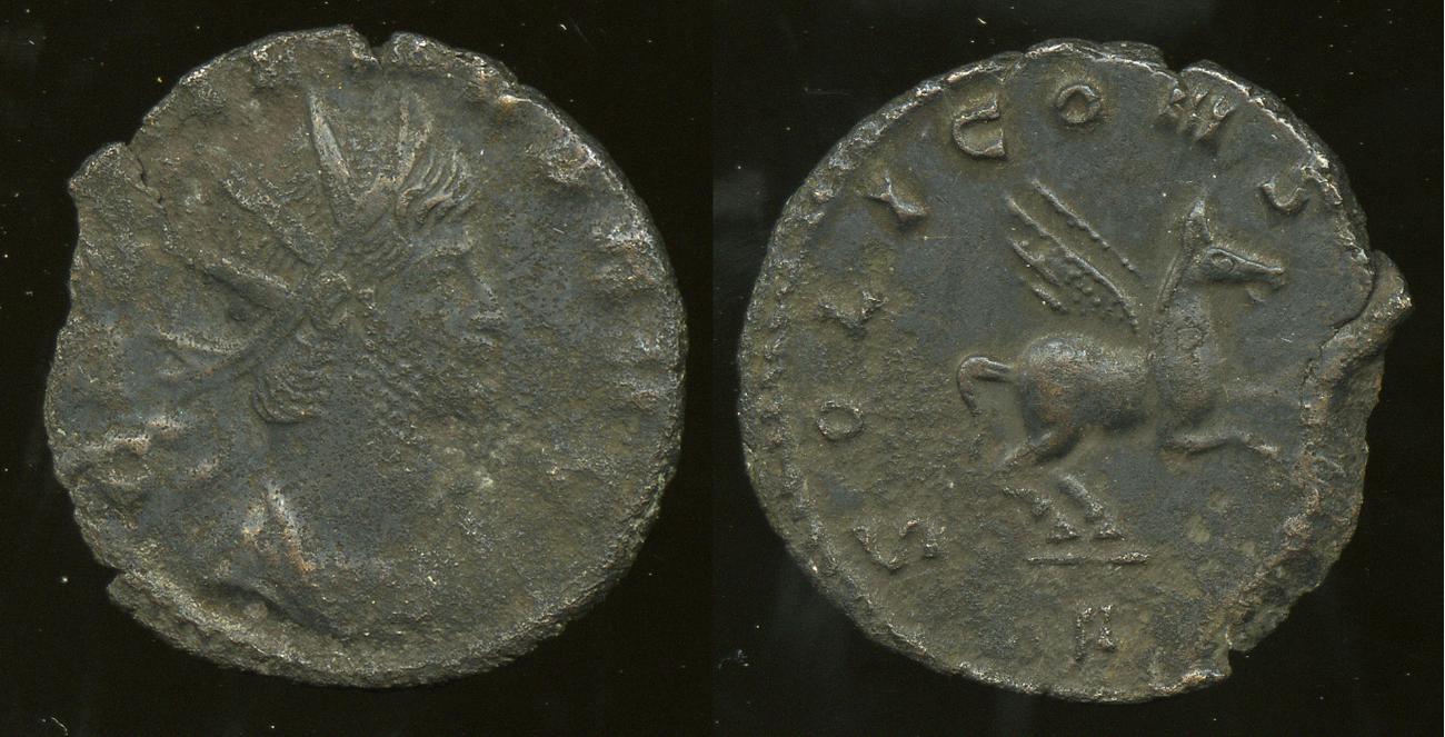 obverse RIC V Gallienus 283