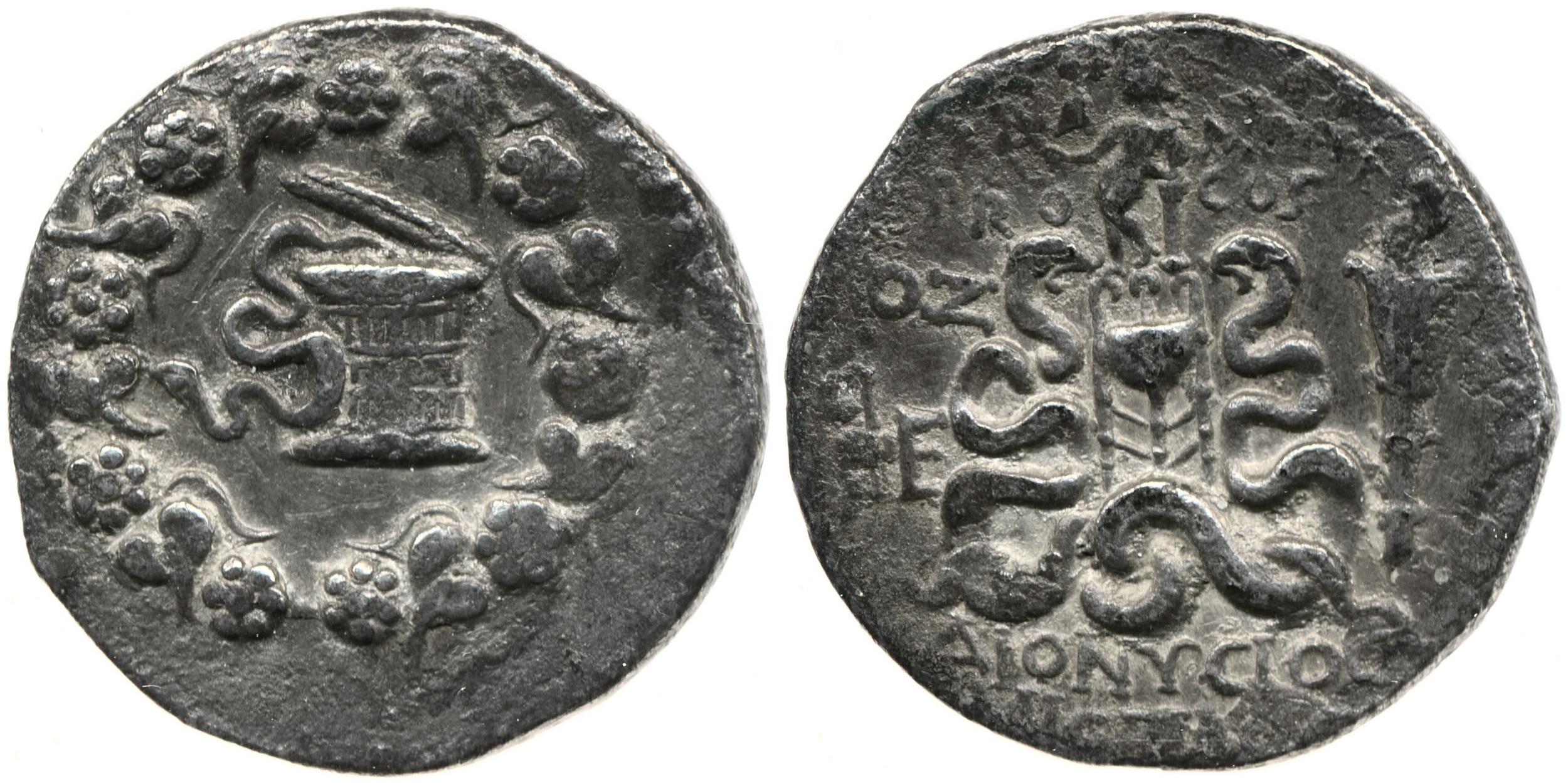 obverse T. Ampius, governor of Asia Ephesus Metcalf 2017 VI