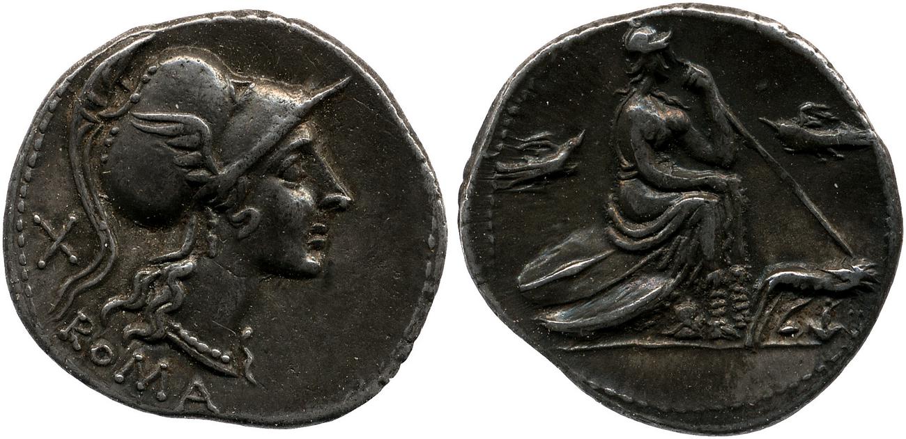 RRC 287/1, аверс, bm