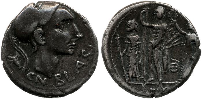 RRC 296/1c, реверс, bm