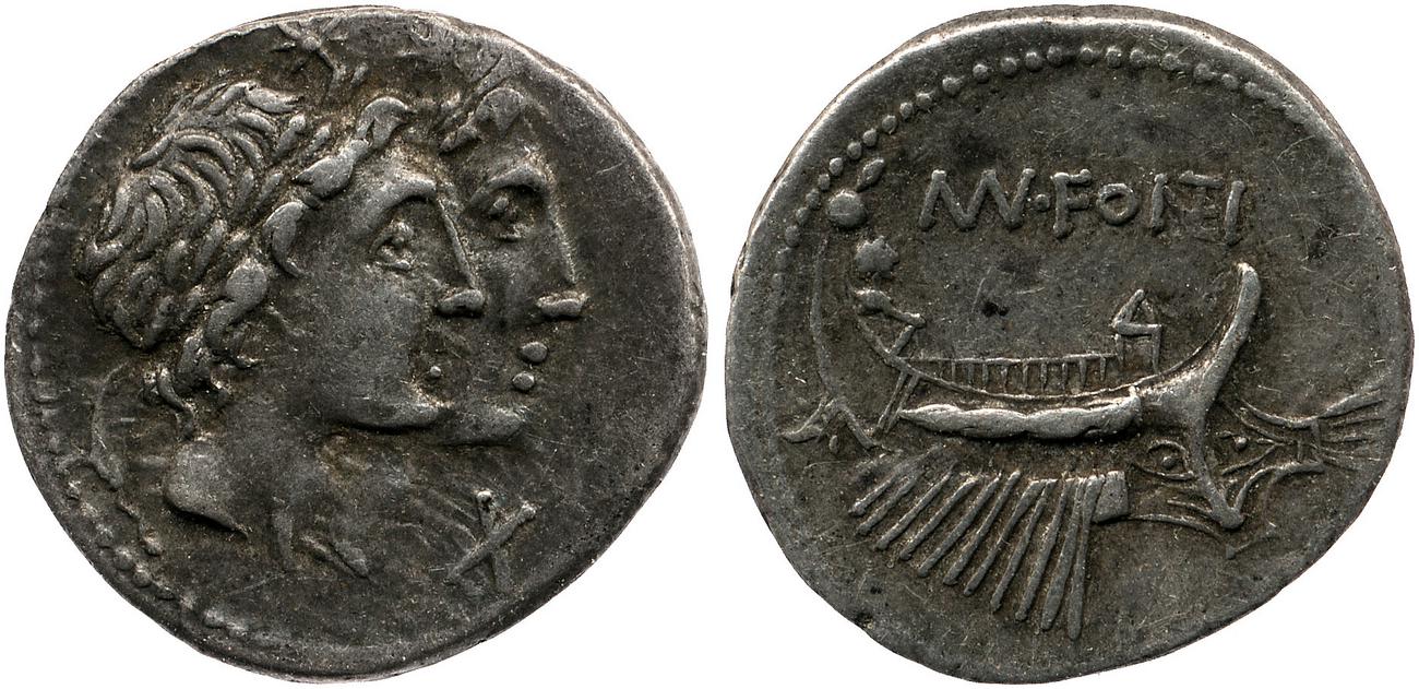 RRC 307/1b, аверс, bm