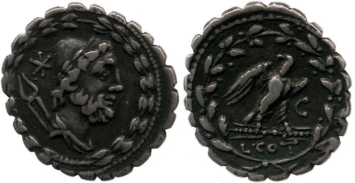 RRC 314/1c, реверс, bm