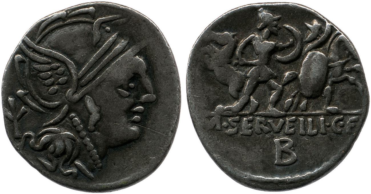RRC 327/1, аверс, bm